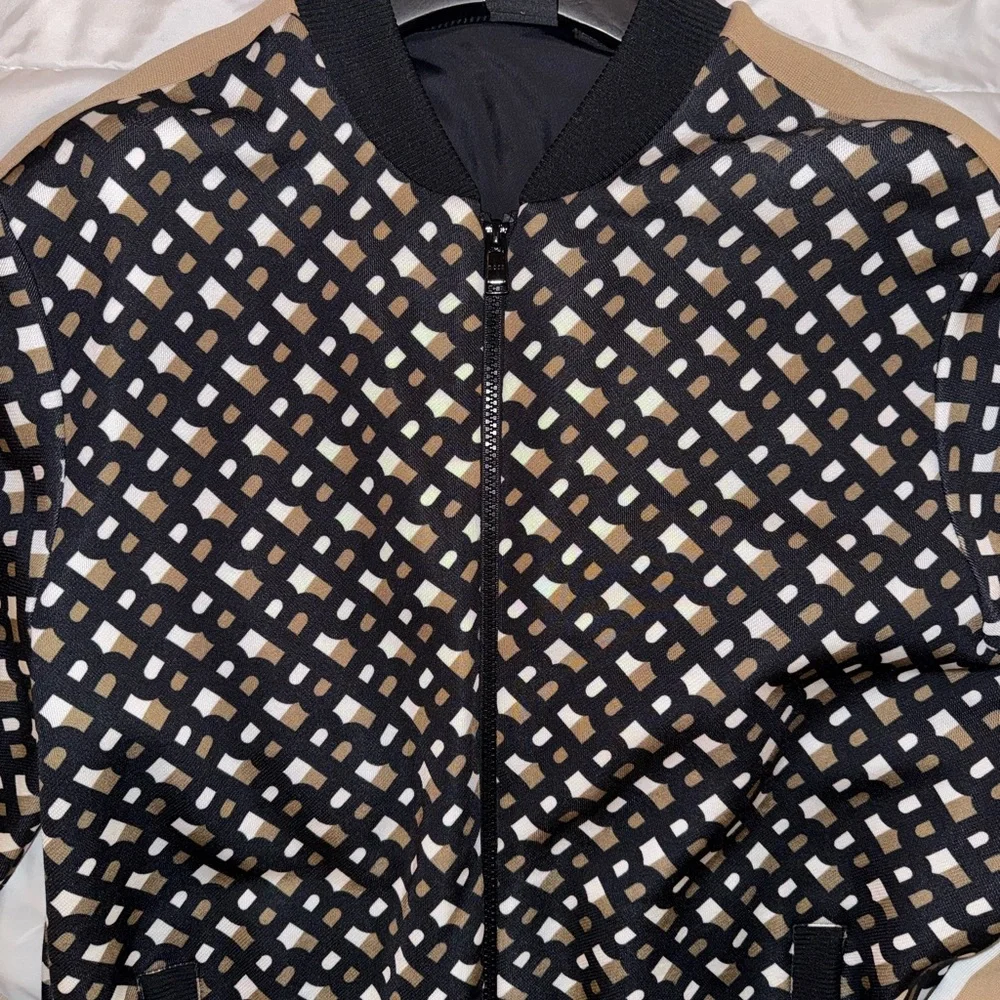 BOSS Geometric monogram Patterned Jacket - Picture 2 of 2
